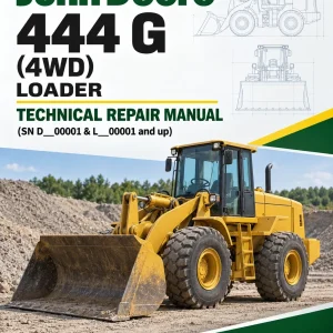 John Deere 444 G (4WD) Loader Technical Repair Manual (SN D__00001 & L__00001 and up) John Deere 444 G (4WD) Loader Technical Repair Manual (SN D__00001 & L__00001 and up)
