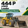 John Deere 444 P (4WD) Loader Technical Repair Manual (SN L_18490 and Up)