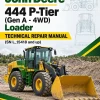 John Deere 444 P-Tier (Gen A - 4WD) Loader Technical Repair Manual (SN L_15418 and up)
