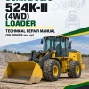 John Deere 524K-II (4WD) Loader Technical Repair Manual (SN D004118 and up)