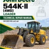 John Deere 544K-II (4WD) Loader Technical Repair Manual (SN D001456 and up)