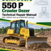John Deere 550 P Crawler Dozer Technical Repair Manual (SN LX01837 and up & MX01837 and up)