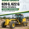 John Deere 620 G, 622 G Motor Graders Technical Repair Manual (SN C_00001 & D_00001 and up)