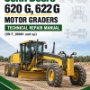 John Deere 620 G, 622 G Motor Graders Technical Repair Manual (SN F_00001 and up)
