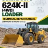John Deere 624K-II (4WD) Loader Technical Repair Manual (SN C002101 & D002101 and up)