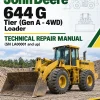 John Deere 644 G Tier (Gen A - 4WD) Loader Technical Repair Manual (SN LA00001 and up)