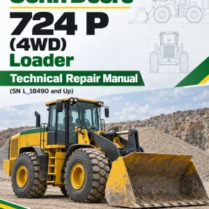 John Deere 724 P (4WD) Loader Technical Repair Manual (SN L_18490 and Up) John Deere 724 P (4WD) Loader Technical Repair Manual (SN L_18490 and Up)