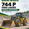 John Deere 744 P (4WD) Loader Technical Repair Manual (PIN L_05963 and up)