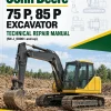 John Deere 75 P, 85 P Excavator Technical Repair Manual (SN J_00001 and up)