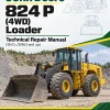 John Deere 824 P (4WD) Loader Technical Repair Manual (SN D_05963 and up)