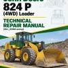 John Deere 824 P (4WD) Loader Technical Repair Manual (SN L_05963 and up)