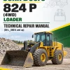 John Deere 824 P (4WD) Loader Technical Repair Manual (SN L_08614 and up)
