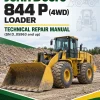 John Deere 844 P (4WD) Loader Technical Repair Manual (SN D_05963 and up)