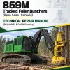 John Deere 859M Tracked Feller Bunchers (Open-Loop Hydraulic) Technical Repair Manual (SN C409163 & D409163 and up)