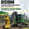 John Deere 859M Tracked Feller Bunchers (Open-Loop Hydraulic) Technical Repair Manual (SN F409163 & L409163 and up)
