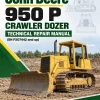 John Deere 950 P Crawler Dozer Technical Repair Manual (SN FX07442 and up)