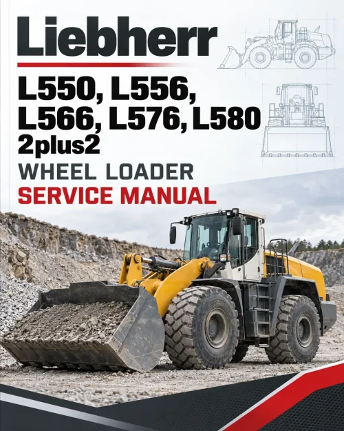 Liebherr L550, L556, L566, L576, L580 2plus2 Wheel Loader Service Manual