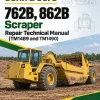 John Deere 762B, 862B Scraper Repair Technical Manual (TM1489 and TM1490) John Deere 762B, 862B Scraper Repair Technical Manual (TM1489 and TM1490)