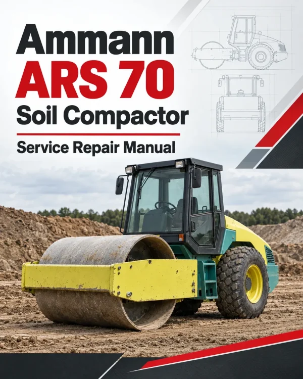 Ammann ARS 70 Soil Compactor Service Repair Manual Ammann ARS 70 Soil Compactor Service Repair Manual