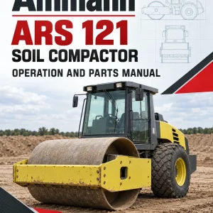 Ammann ARS 121 Soil Compactor Operation and Parts Manual Ammann ARS 121 Soil Compactor Operation and Parts Manual