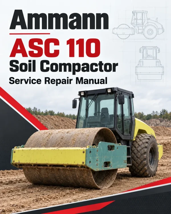 Ammann ASC 110 Soil Compactor Service Repair Manual Ammann ASC 110 Soil Compactor Service Repair Manual