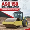 Ammann ASC 150 Soil Compactor Service Repair Manual