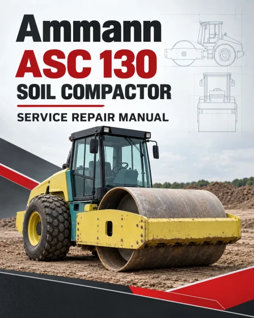 Ammann ASC 130 Soil Compactor Service Repair Manual Ammann ASC 130 Soil Compactor Service Repair Manual