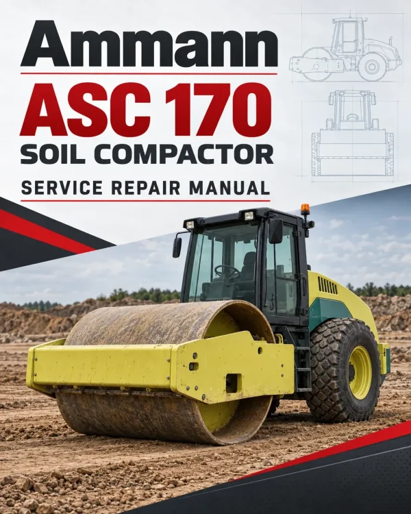 Ammann ASC 170 Soil Compactor Service Repair Manual Ammann ASC 170 Soil Compactor Service Repair Manual