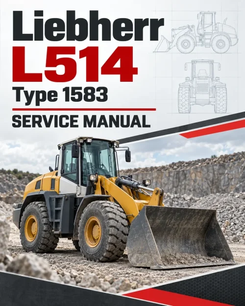 Liebherr L514 Type 1583 Wheel Loader Service Manual Liebherr L514 Type 1583 Wheel Loader Service Manual