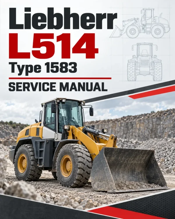 Liebherr L514 Type 1583 Wheel Loader Service Manual