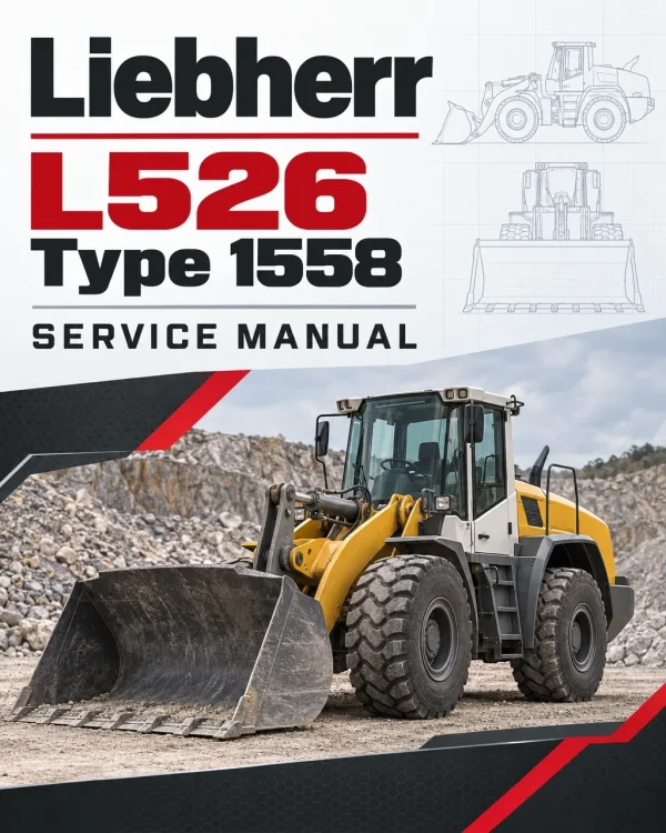 Liebherr L526 Type 1558 Wheel Loader Service Manual Liebherr L526 Type 1558 Wheel Loader Service Manual