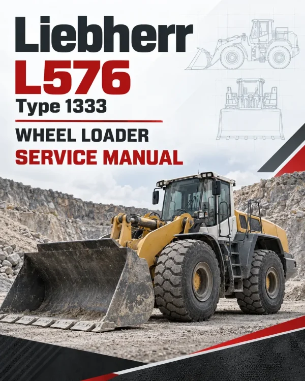 Liebherr L576 Type 1333 Wheel Loader Service Manual
