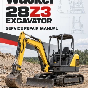 Wacker Neuson 28Z3 Excavator Service Repair Manual Wacker Neuson 28Z3 Excavator Service Repair Manual