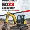 Wacker Neuson 50Z3 Excavator Service Repair Manual