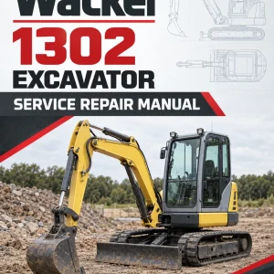 Wacker Neuson 1302 Excavator Service Repair Manual Wacker Neuson 1302 Excavator Service Repair Manual