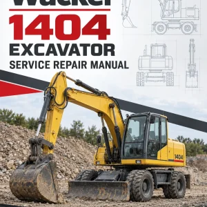 Wacker Neuson 1404 Excavator Service Repair Manual Wacker Neuson 1404 Excavator Service Repair Manual