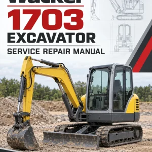 Wacker Neuson 1703 Excavator Service Repair Manual Wacker Neuson 1703 Excavator Service Repair Manual