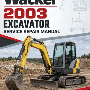 Wacker Neuson 2003 Excavator Service Repair Manual Wacker Neuson 2003 Excavator Service Repair Manual