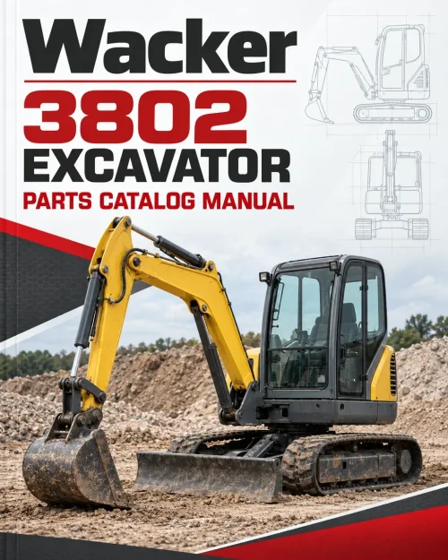 Wacker Neuson 3802 Excavator Parts Catalog Manual Wacker Neuson 3802 Excavator Parts Catalog Manual