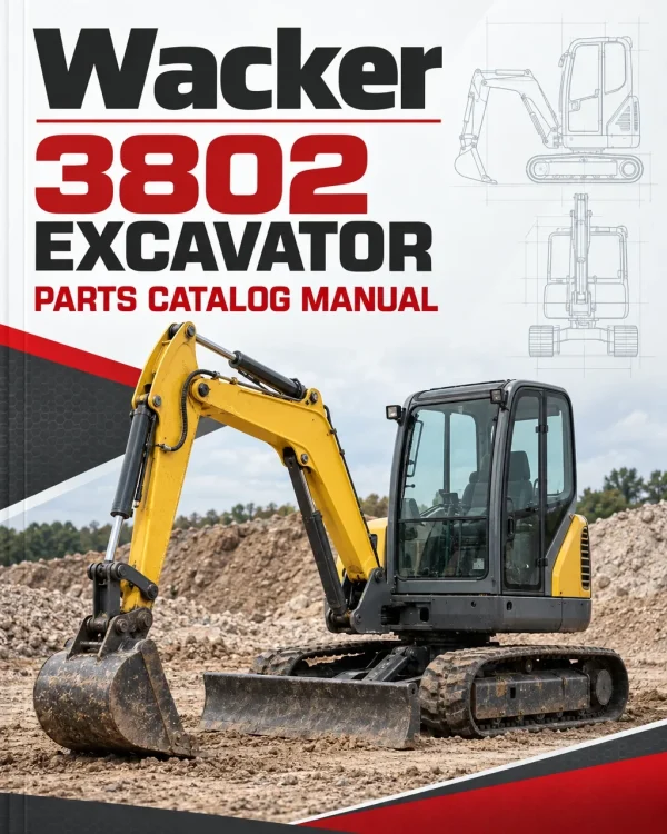Wacker Neuson 3802 Excavator Parts Catalog Manual Wacker Neuson 3802 Excavator Parts Catalog Manual