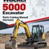 Wacker Neuson 5000 Excavator Parts Catalog Manual (German) Wacker Neuson 5000 Excavator Parts Catalog Manual (German)