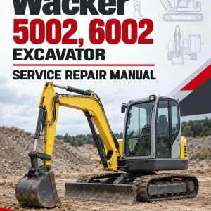 Wacker Neuson 5002, 6002 Excavator Service Repair Manual Wacker Neuson 5002, 6002 Excavator Service Repair Manual