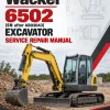 Wacker Neuson 6502 (SN after AB03043) Excavator Service Repair Manual Wacker Neuson 6502 (SN after AB03043) Excavator Service Repair Manual