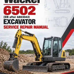 Wacker Neuson 6502 (SN after AB03043) Excavator Service Repair Manual Wacker Neuson 6502 (SN after AB03043) Excavator Service Repair Manual