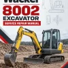 Wacker Neuson 8002 Excavator Service Repair Manual Wacker Neuson 8002 Excavator Service Repair Manual