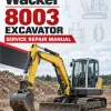 Wacker Neuson 8003 Excavator Service Repair Manual Wacker Neuson 8003 Excavator Service Repair Manual