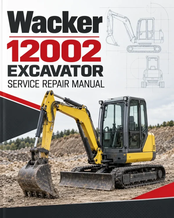 Wacker Neuson 12002 Excavator Service Repair Manual Wacker Neuson 12002 Excavator Service Repair Manual
