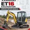 Wacker Neuson ET16 Excavator Service Repair Manual Wacker Neuson ET16 Excavator Service Repair Manual