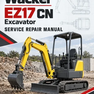 Wacker Neuson EZ17 CN Excavator Service Repair Manual