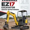 Wacker Neuson EZ17 Excavator Service Repair Manual Wacker Neuson EZ17 Excavator Service Repair Manual